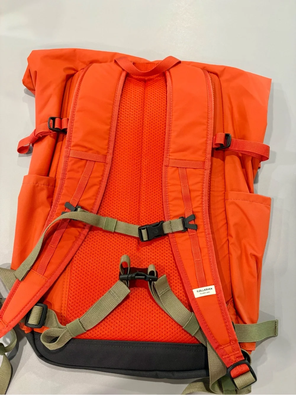Fjällräven High Coast Foldsack 24 20L Orange Daypack Fits 15